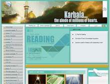 Tablet Screenshot of english.almaaref.org